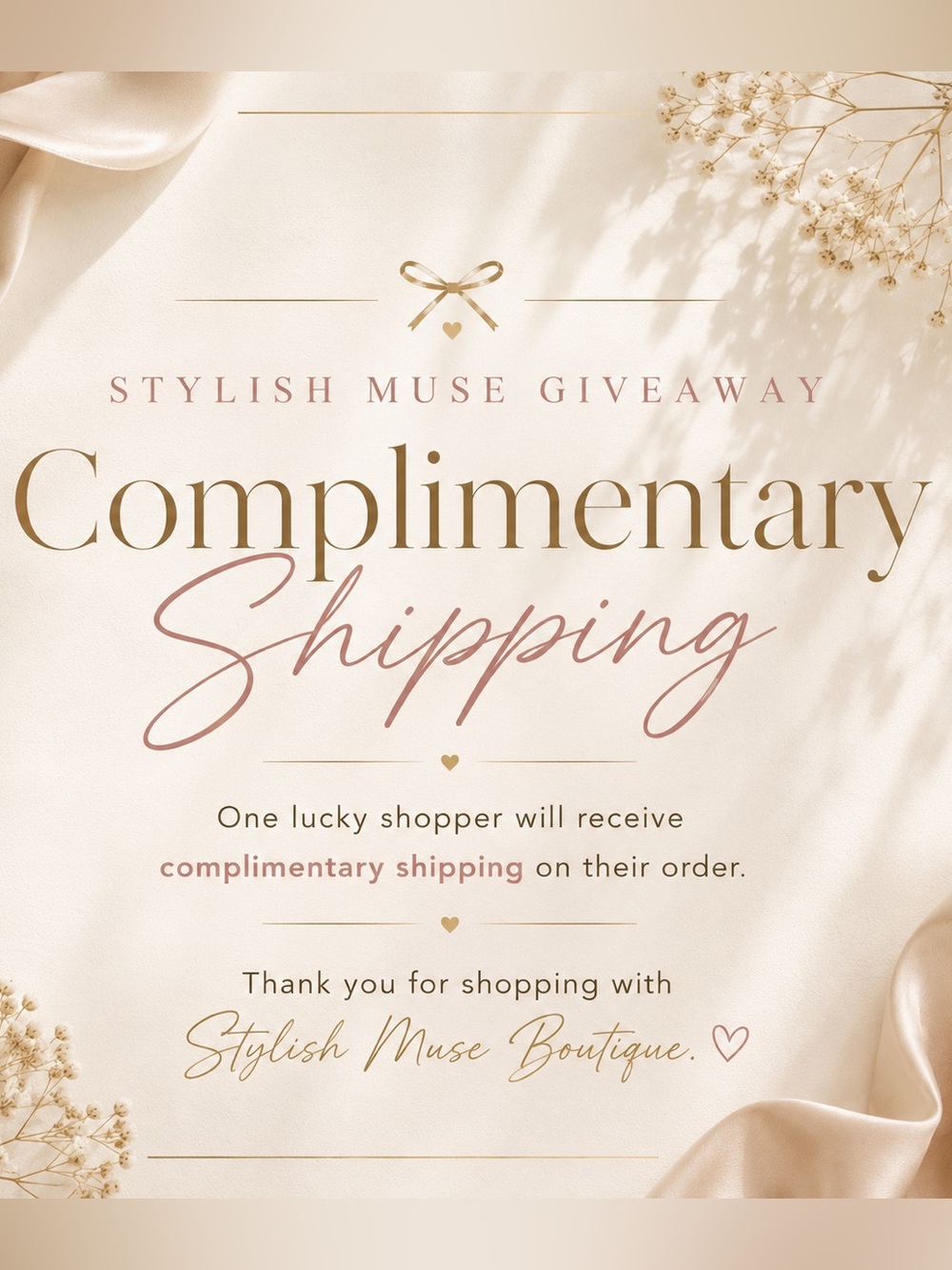 ♡ Muse Giveaway